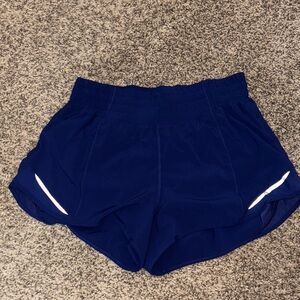 Lululemon: Hotty Hot High Rise 2.5 Lined Running Shorts